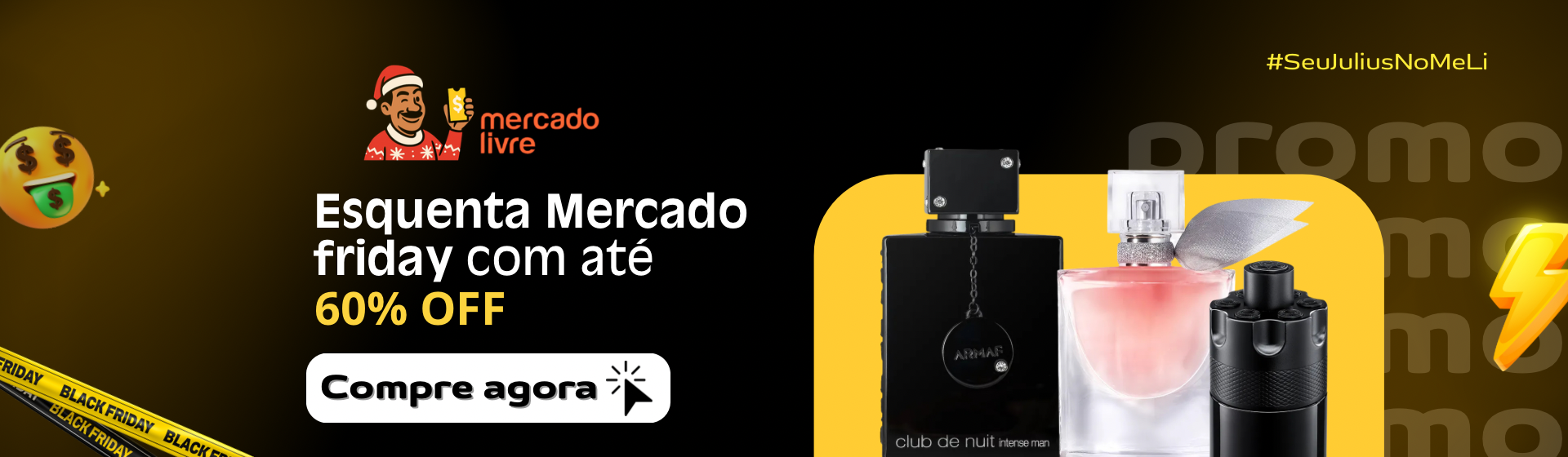 Banner Mercado Livre Promoções